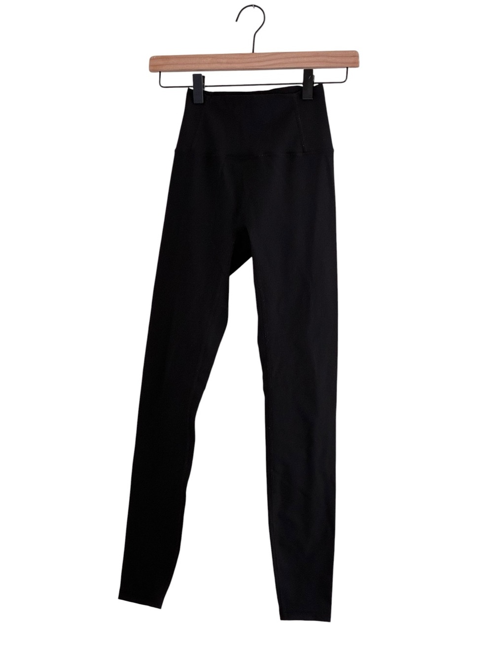 Till You Collapse | TYC like new black rib knit high rise skinny leggings XS